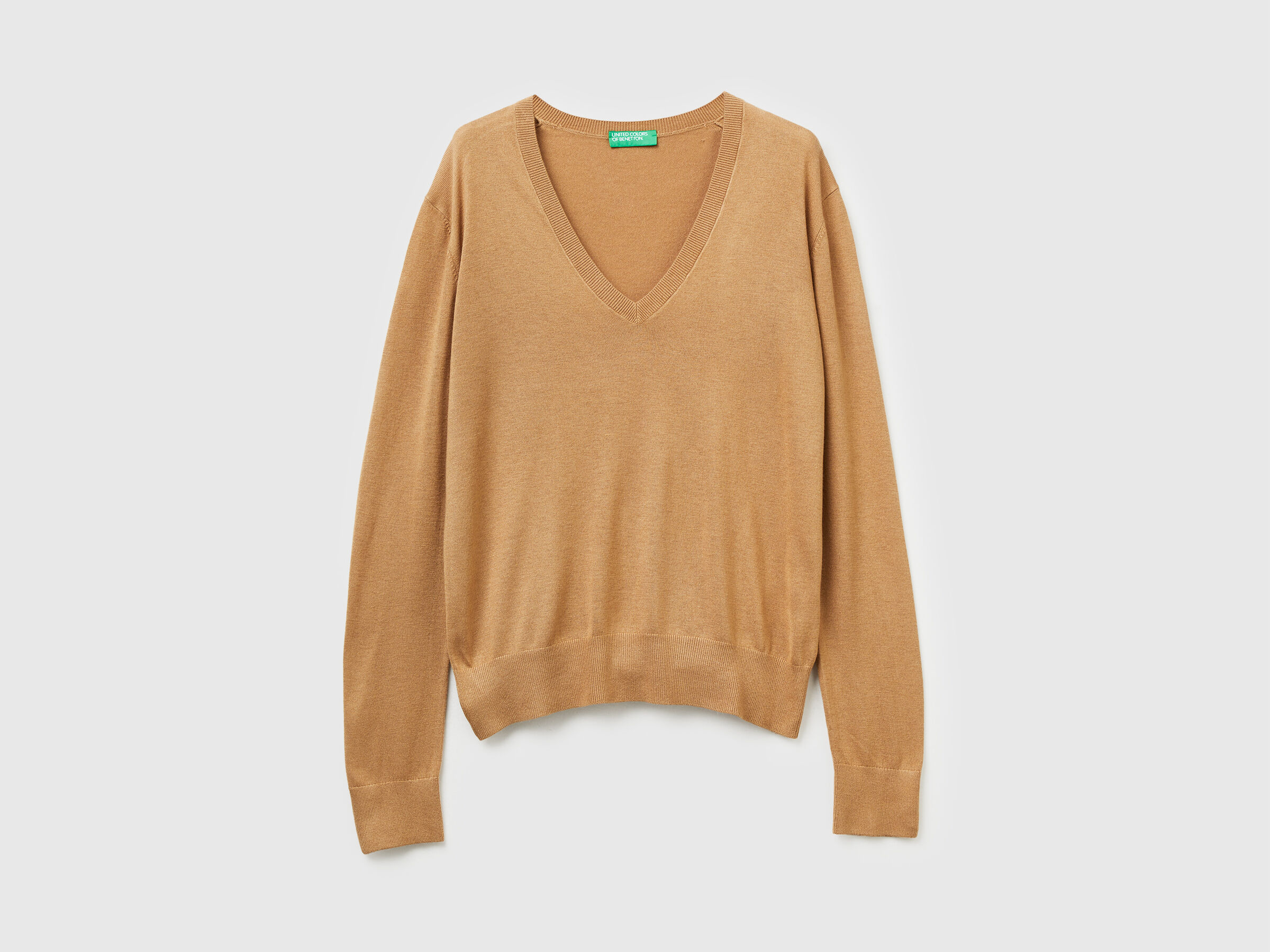 V NECK SWEATER L/S Women image number 5